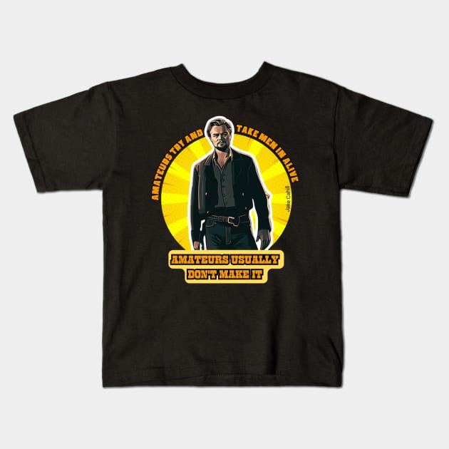 Amateurs - Jake Cahill - Once Upon a Time in Hollywood Kids T-Shirt by PopStuff